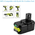 thumbnail image 2 of Ohyes Bat 18V 6000mAh Power Tool Battery, for Ryobi, 2 Pack, 2 of 7