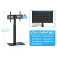 thumbnail image 5 of FITUEYES Universal TV Stand Base with Swivel Mount Height Adjustable for 32 to 65 Inch TV, TT107501MB, 5 of 6