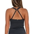 thumbnail image 2 of Sunsets Swimwear Slate Seagrass Texture Elsie Tankini Top, 2 of 6