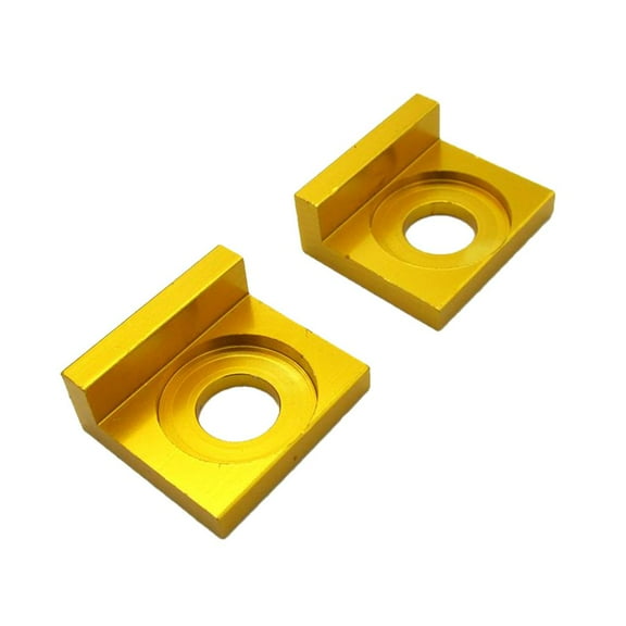 2x High Quality Φ 15mm Chain Tensioners 110cc 125cc Motorcycles - Gold