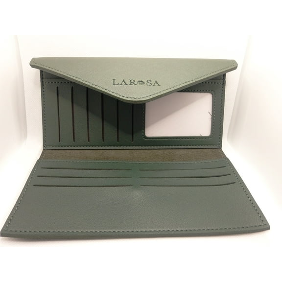 Quality Woman's Fold-Over Wallet by Larosa