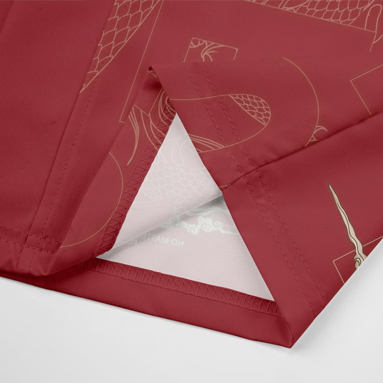 Zodiac - Monkey Equal to Heaven Saint print Red kimono men's