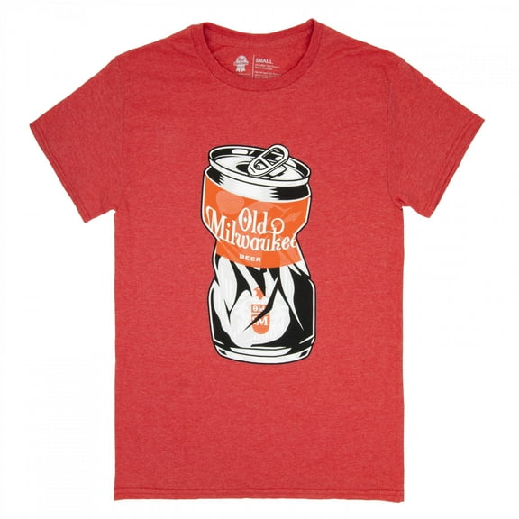 Old Milwaukee Crushed Can T-Shirt-Medium