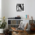 thumbnail image 4 of Art.com Former President Dwight Eisenhower Enjoys a Laugh with Famed Golfer, Arnold Palmer, Aug 12, 1965 Photo, White Frame Wall Art, 29" x 29", 4 of 5