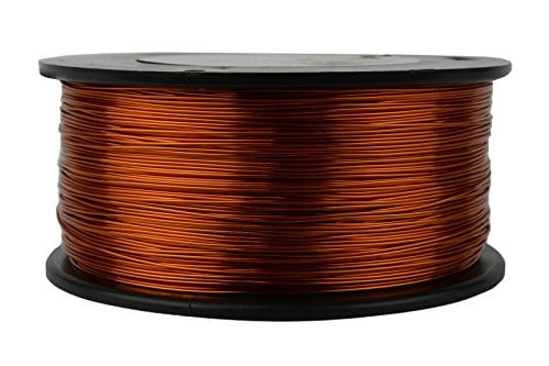 TEMCo Magnet Wire 18 AWG Gauge Enameled Copper 4oz 155C 50ft Coil Winding