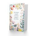 thumbnail image 2 of Artery8 Happy Flowers Deepest Sympathy Passing Forties For Her Woman Wife Mum Sister Daughter Birthday Greeting Card, 2 of 3