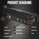 thumbnail image 4 of Jump Starter GREPRO 3000A 12 V para gasolina de 10 litros y diésel de 8 litros, 4 of 7