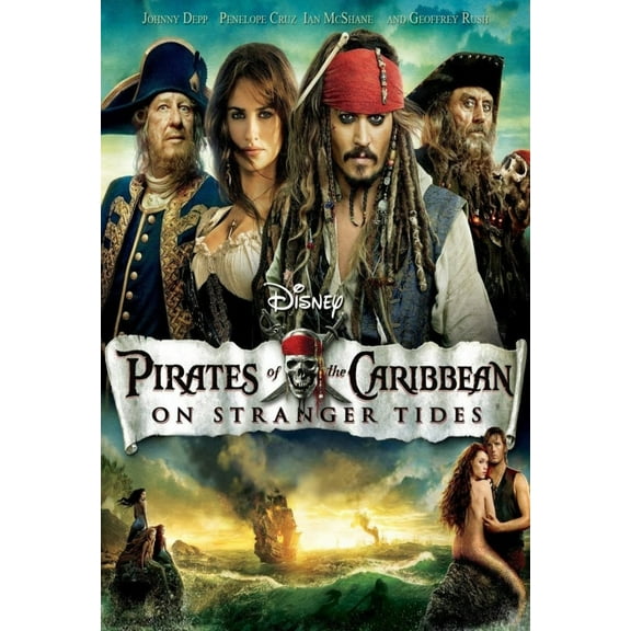 PIRATES OF THE CARIBBEAN: ON STRANGER TIDES - DVD