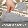 thumbnail image 4 of Washable Rugs for Living Room Bedroom Office Nursery 2ft*6ft/4ft*6ft/5ft*7ft/8ft*10ft/9ft*12ft Area Rug for Entryway Moroc-can Geometric Trellis Area Rug Modern Distressed Rug Low Pile Neutral Soft Ca, 4 of 9
