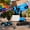 Blue dual electric luxury multi configuration, variant on Handheld Battery Powered Paint Sprayer, HVLP Spray Gun for DIY Painting