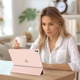 thumbnail image 3 of Funda ProCase para iPad Pro 13" M4 M5 Rosa Claro, 3 of 9