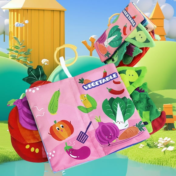 ToyKingdee Cloth Book Toys with Tails, Soft Toys