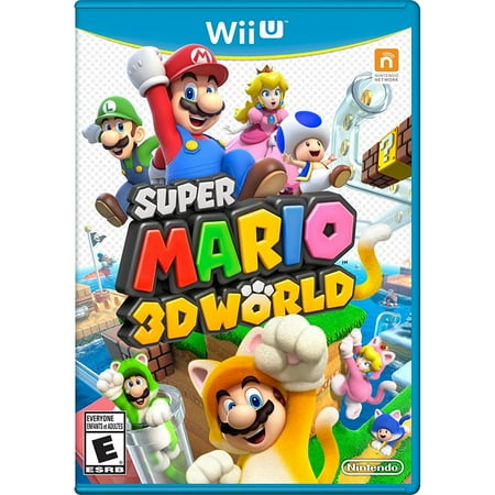 Super Mario 3D World, Nintendo, WIIU, [Digital Download], (Best 3d Virtual Worlds)