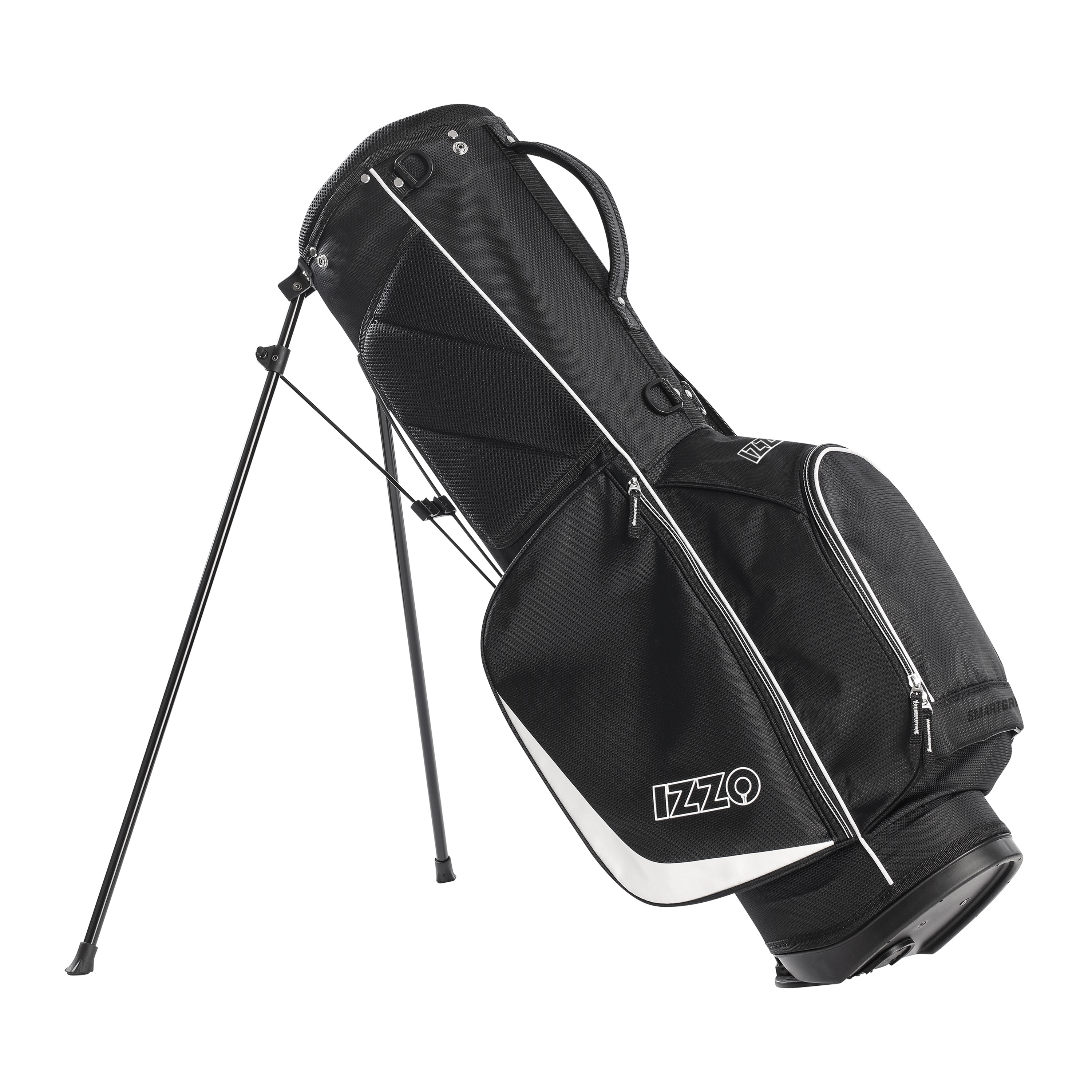 IZZO Golf Ultra-Lite Stand Bag - Black photo 4