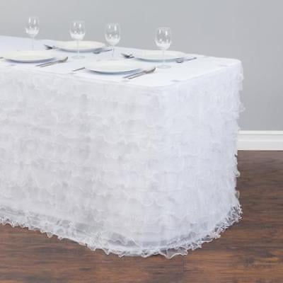21 Ft Cascading Ripples Table Skirt Light Pink Walmart Com 21 Ft Cascading Ripples Table Skirt Light Pink Walmart Com