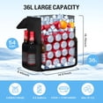 thumbnail image 2 of Mochila refrigeradora OCKLILY, 36 L, 54 latas, aislada a prueba de fugas, 2 of 7