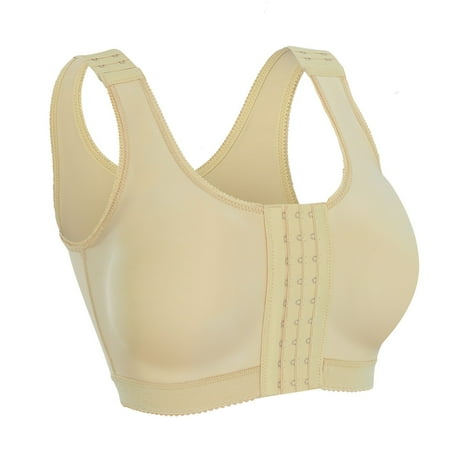 Women Front Closure Bras Full Coverage Wirefree Bra For Mom Nursing Underwear