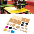 thumbnail image 3 of Engraving Module, Material Kit 11 Kinds Material Stainless Steel Pine Wood DIY Making CNC  Engraving Material Set ,for Woodwork  Home Decorations, 3 of 8