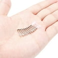 thumbnail image 3 of 16G Stainless Steel Labret Studs Monroe Lip Rings Retainer Cartilage Tragus Nail Conch Helix Earring Barbell Piercing Jewelry with Clear Diamond CZ for Women Men, 3 of 3