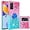 Pink Blue, variant on Phone Case for Xiaomi Redmi Note 11 Pro 5G/4G, Shiny Bling Quicksand Effect TPU Bumper Case with Four Corners Protection Cover for Redmi Note 11 Pro 5G/4G, Pink Blue