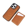 thumbnail image 2 of Designed for iPhone 13 Pro Max Phone Case,2-in-1 Magnetic Detachable Card Holder,With Card Slots,Back Flip Kickstand,Compatible with Mag-Safe,PU Leather Shockproof Wallet Phone Case,Brown, 2 of 8