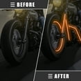 thumbnail image 3 of Cinta Reflectante Única para Automóviles y Motocicletas Hoja Reflectante de Alta Brillantez 1cmx8m Naranja, 3 of 7