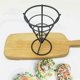 thumbnail image 4 of 6 Pcs Wire Racks Cone Fried Basket Serving Chips Stand Display Holder, 4 of 5