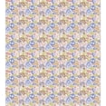 thumbnail image 3 of Tea Party Duvet Cover Set, Waffles Pancakes with Blueberries Pretzel English Breakfast, Decorative 3 Piece Bedding Set with 2 Pillow Shams, Queen Size, Violet Blue Khaki, by Ambesonne, 3 of 3