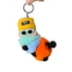thumbnail image 1 of Minnieouse LLavero de gusano de pulgada, colgante de oruga de pareja, accesorios de adorno bonitos, bolso Kawaii, bola colgante, Mini de moda Ropa, zapatos y accesorios Miscelánea Naranja Patrón 4, 1 of 6