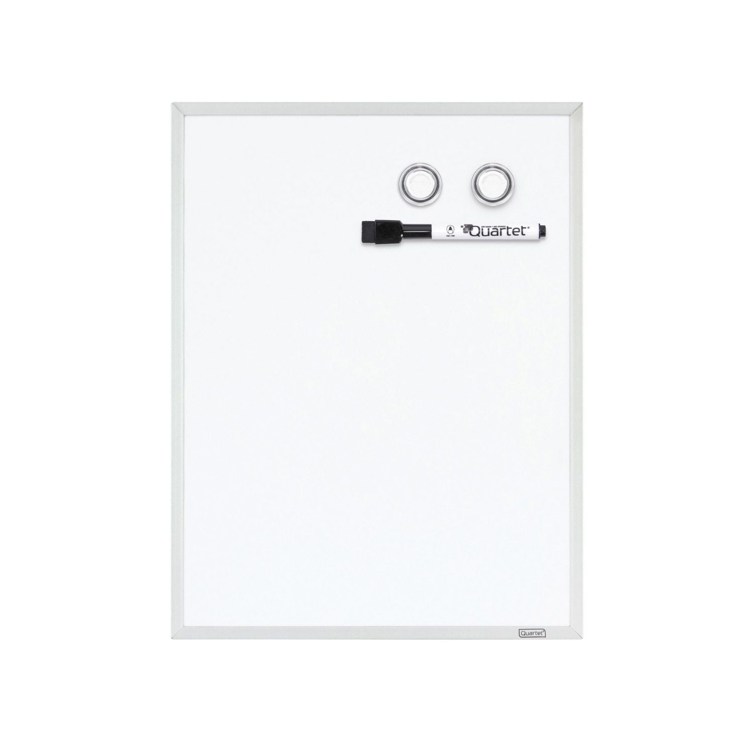 Quartet Magnetic Dry-Erase Board, Slim Aluminum Frame, 14” x 11”