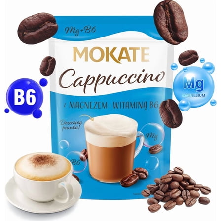 MOKATE instant coffee with Magnesium & B6- 1 bag-