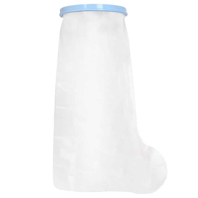 Bolsa de Fundición, Protector de la Cubierta de la Pierna de la Pierna del Fundiciónica del Pie, Elástica Fácil de Tomar y Apagar para el Pie de la Pierna de la Ducha