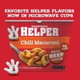 thumbnail image 2 of Hamburger Helper Chili Macaroni, Microwave Cup, Shelf Stable (Dried)  2 oz, 2 of 7