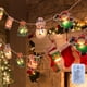 thumbnail image 5 of Lámpara de cuerda,Adorno colgante de luces navideñas,árbol de navidad santa claus decoración,Lámparas LED Decorativas 8 Modos Intermitentes 2.5m,Decoración de fiesta de Yuyangstore Lámpara de cuerda, 5 of 8