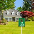 thumbnail image 4 of Rustic Look Style No Dogs Sign for Yard With Stake No Pets Allowed Sign 8X12Inch Rustproof Metal Yard Sign & Stake Kit Decorations Home Outdoor Lawn Decor, 4 of 4