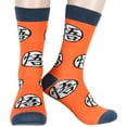 thumbnail image 3 of Dragon Ball Z Character Socks Goku Vegeta Frieza Piccolo 5 Pack Adult Crew Socks, 3 of 8