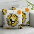 thumbnail image 3 of Cute Cartoon Lion PatternSoft Pillow Cases King Size Microfiber Pillowcases with Hidden Zipper Cozy Breathable Pillow Covers for Bed Sofa, 3 of 7