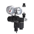 thumbnail image 3 of Aquarium Co2 Regulator DC Solenoid With Big Dual Gauge And Bubble Counter And Check Valve For CGA320/W21.8 Cylinder ,Easy Installation, 3 of 6