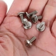 thumbnail image 5 of PENIKOKO 100Pcs Fastener Screws for Bed Frame Replacement Silver Nickel Plated Structural Stability, 5 of 8