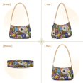 thumbnail image 7 of FORMRS Womens Shoulder Bag with Chain Strap Clutch Purse Cute Tote Handbag, Blue Floral, 7 of 7