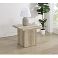 thumbnail image 2 of Devar Square Engineered Wood End Table Distressed Pine, 2 of 8