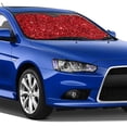 thumbnail image 3 of Goofa Red Glitter Printed Car Windshield Sunshade,Foldable Reflective Sun Visor,UV Protection Heat Blocker Sunshade,Car Cooling Accessory-Medium, 3 of 7