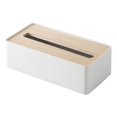 thumbnail image 1 of YAMAZAKI home 7730 5.1 x 10.2 in. Rin Tissue Case With A Lid - Beige, 1 of 1