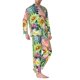 thumbnail image 2 of Fotbe Watercolor Blooming Cactus Pijama de Hombre con Estampado de Manga Larga, Conjunto de 2 Piezas, Ropa de Dormir Suave y Cómoda con Bolsillos-Medium, 2 of 7