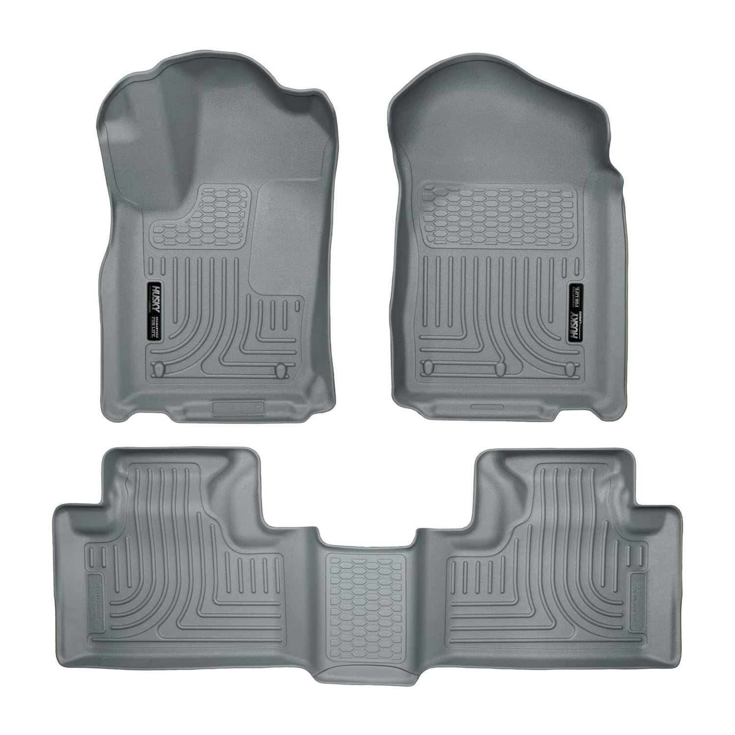 Husky Liners WeatherBeater Front Seat and 2nd Row Floor Mats for Dodge