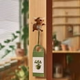 thumbnail image 2 of Leojiow Cute Cow Wall Hooks For Entryway Coat Hat Key Organizer Durable Backing With Tape For Easy Adhesion 8Cm G, 2 of 6