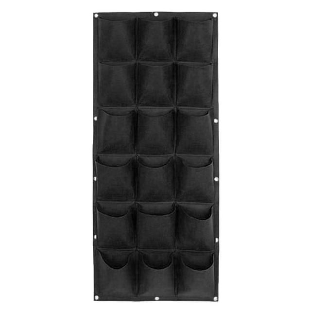DPTALR Vertical Greening Hanging Wall Garden Plant Pot Bag Planter 9/18 Pocket