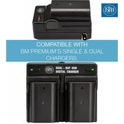 BM Premium DMW-BLF19, DMW-BLF19e, DMW-BLF19PP Battery for Panasonic Lumix DC-G9, DC-GH5, DMC-GH3, DMC-GH3K, DMC-GH4, DMC-GH4K Digital Camera