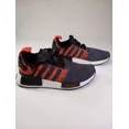 thumbnail image 1 of Adi-das NMD R1 Stencil Pack G27951 Black Solar Red Sneakers men's size 5, 1 of 6