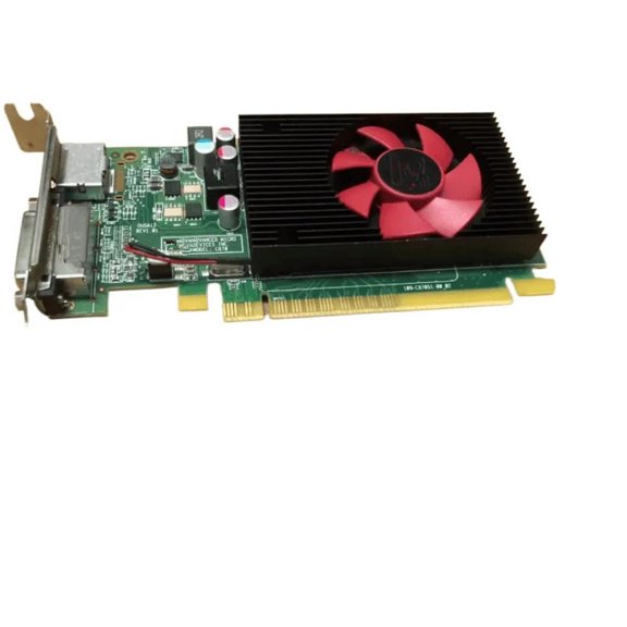 FOR 1PC ADM R5 340X 2G Discrete Graphics Card PCI-E X8 Semi-high Baffle DP 4K Resolution 60HZ